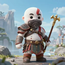 super cute and adorable god of war