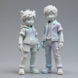 james jean and ilya kuvshinov isolated cheerful tomboy vinyl figure, figure photography, holographic undertones, anime stylized, accurate fictional proportions, glitter accents on figure high detail, ethereal lighting sigma 8 5 mm f _ 8