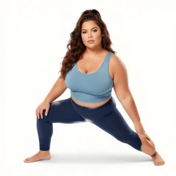 milt kahl sketchof thick and curvy victoria justice in yoga pants