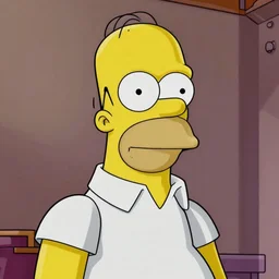 portrait of Homer Simpson, comic book, art by Matt Groening and Jack Kirby, sharp focus, illustration, stunning lighting, realistic character concept, light atmosphere, golden ratio, cinematic lighting, high resolution, insanely detailed and intricate, 8k