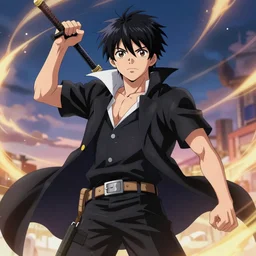 generic overpowered anime protagonist