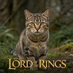 a cat in lord of the rings, by ismail inceoglu craig mullins
