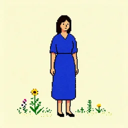c is for clara who wasted away, pixel art, edward gorey