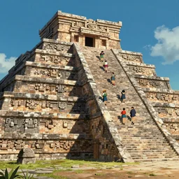 ancient mayan ruins, studio ghibli, pixar and disney animation, sharp, rendered in unreal engine 5, highly detailed, digital painting, artstation, concept art, smooth, sharp focus, illustration, wide angle, artbook, wallpaper, splash art, promo art, dramatic lighting, art by artgerm and greg rutkowski and bo chen and jin xiaodi