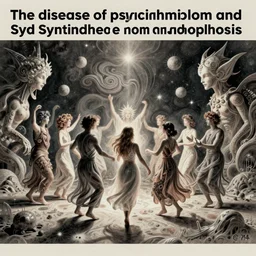 the disease of psychedelic and synthetic metamorphosis, when the dichotomy of bankruptcy and the opposites dance in a party of surreal cosmic beings