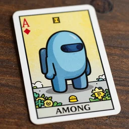 Tarot card of Among Us, HD, Detailed, Intricate, 8k character