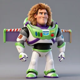 lionel messi as buzz lightyear, 3 d render, hyper realistic, detailed, portrait, ruan jia, by wlop, scifi, fanstasy, magic, the gathering, hyper detailed