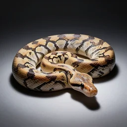 a ball python