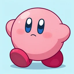kirby pink puff ball portrait kirby kirby cute kirby