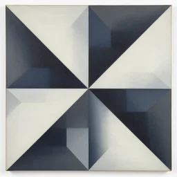 geometric by shusei nagaoka and david rudnick, airbrush on canvas, symmetry
