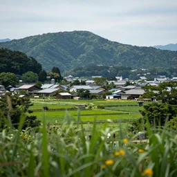 A beautiful landscape of photorealistic photo, Japan Shonan Enoshima, shift phtograpy, highly detailed, wallpaper, 8k, awarded winning photo