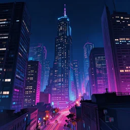 landscape of a brutalist neon lit blade runner city in the style of Rob Lefield and Dan Mumford , trending on artstation, digital art, first person perspective-W 1216