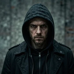 a burglar by neo rauch, ultra detailed, cinematic
