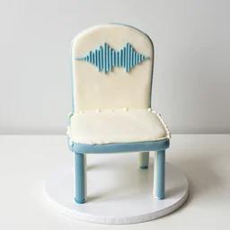 chair cake party with white noise