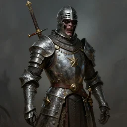 biopunk medieval indian knight, horror, creepy, artstation, highly detailed painting, art by eddie mendoza