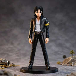 michael jackson, an anime nendoroid of michael jackson, figurine, detailed product photo