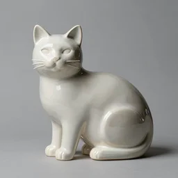 cat, contemporary ceramics