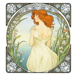 lucy in the sky with diamonds, blotter art, in the style of robert crumb and lisa frank, mucha, art nouveau, art deco, beautiful nature, serenity, cartoon, realistic, photograph, trending on artstation, vivid, surreal, beautiful, loving athmosphere, summer of love, smiling faces, tasty, smelling good, good vibrations, gentle breeze blowing