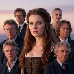 photographic _ portrait _ of _ a _ stunningly _ beautiful _ renaissance _ scottish _ female _ in _ soft _ dreamy _ light _ at _ sunset _ contemporary _ fashion _ shoot _ edward robert hughes, annie leibovitz and steve mccurry, david lazar, jimmy nelsson, extremely detailed, breathtaking, hyperrealistic, perfect face, octane render