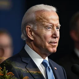 joe biden with kpop hair style