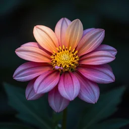 shining colorful exotic flower in the dark outdoors, by trent parke, surreal, magnum photos, foreground overexposed