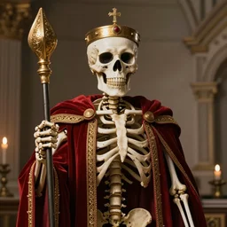 Barry Chuckle, emperor of skeletons