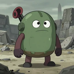 Unit 731 in the style of ben 10