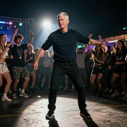 tim cook dancing at a rave