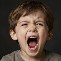 little mr screaming face
