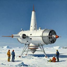 soviet space station in the arctic by asher brown durand, tyler edlin, ivan shishkin,
