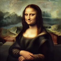 Georgina Rodriguez as monalisa