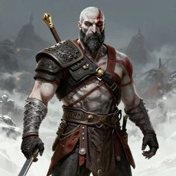 God of war anime style