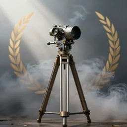 pythia on her tripod, heavy smoke, visible god - rays, trending on artstation, award - winning photography, extremely detailed