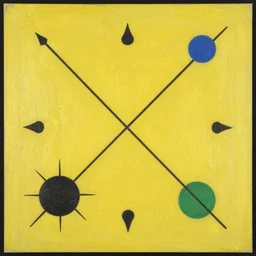 Kandinsky 1924 Yellow Accompaniment