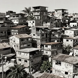 a brazilian favela by junji ito, octane render,  trending on artstation