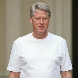 bill clinton wearing a dress