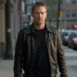 film still of Michael Shannon as Aiden Pearce in Watch Dogs