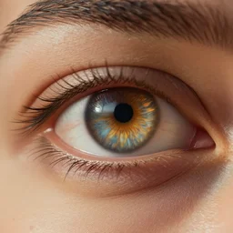 beautiful very extreme closeup eye, unreal engine, greg rutkowski, loish, rhads, beeple, tom bagshaw, alphonse mucha, global illumination, detailed and intricate environment