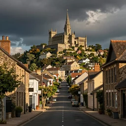 town, street view, unity,