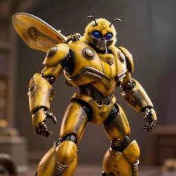 Bumblebee as a Mage Knight Rebellion figure