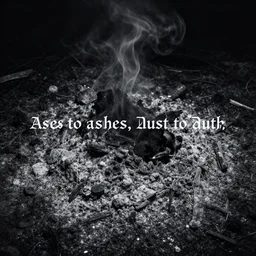 ashes to ashes, dust to dust