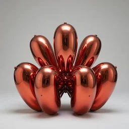 an extremely beautiful masterpiece sculpture by jeff koons,