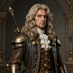 Isaac Newton - Steampunk Hero trending on artstation deviantart Pinterest detailed realistic High Resolution HD 8k