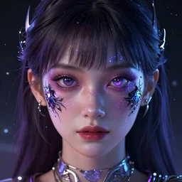 magic, girl, cosmic miracle,high detail of the face, high detail, high modernization, ultra mega super hyper beautiful, ultra mega super hyper realistic