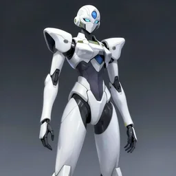 late 2 0 1 0 s cg anime screenshot of a sleek, slender, human - scale mecha suit defending the city streets, designed by hideaki anno, drawn by tsutomu nihei, and painted by zdzislaw beksinski