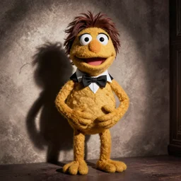 Tim Curry as a Muppet