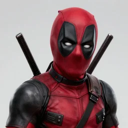 portrait of a cartoony deadpool,digital art,ultra realistic,ultra detailed,art by greg rutkowski