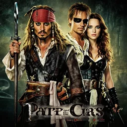 lucy liu replacing johnny depp in the lead role in pirates of the caribbean ( 2 0 2 4 ), movie poster