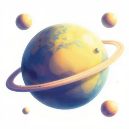 Planet Tomaki, digital artstation