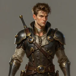 character concept portrait, steampunk kyle rayner, digital painting, concept art, smooth, sharp focus, illustration